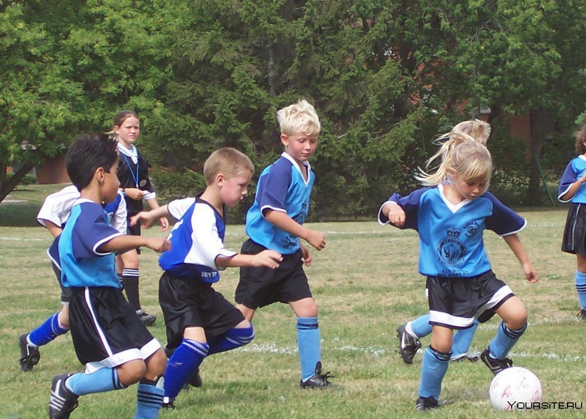 Футбол в детском саду