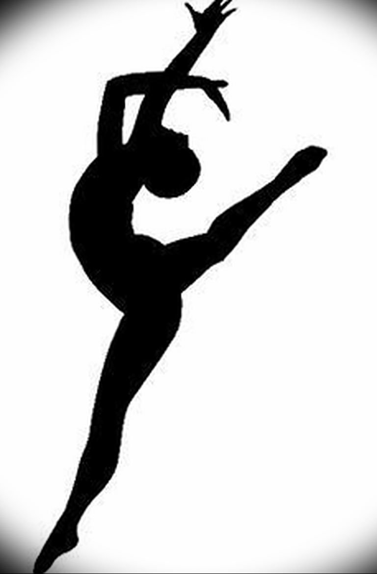 Тень балерины рисунок