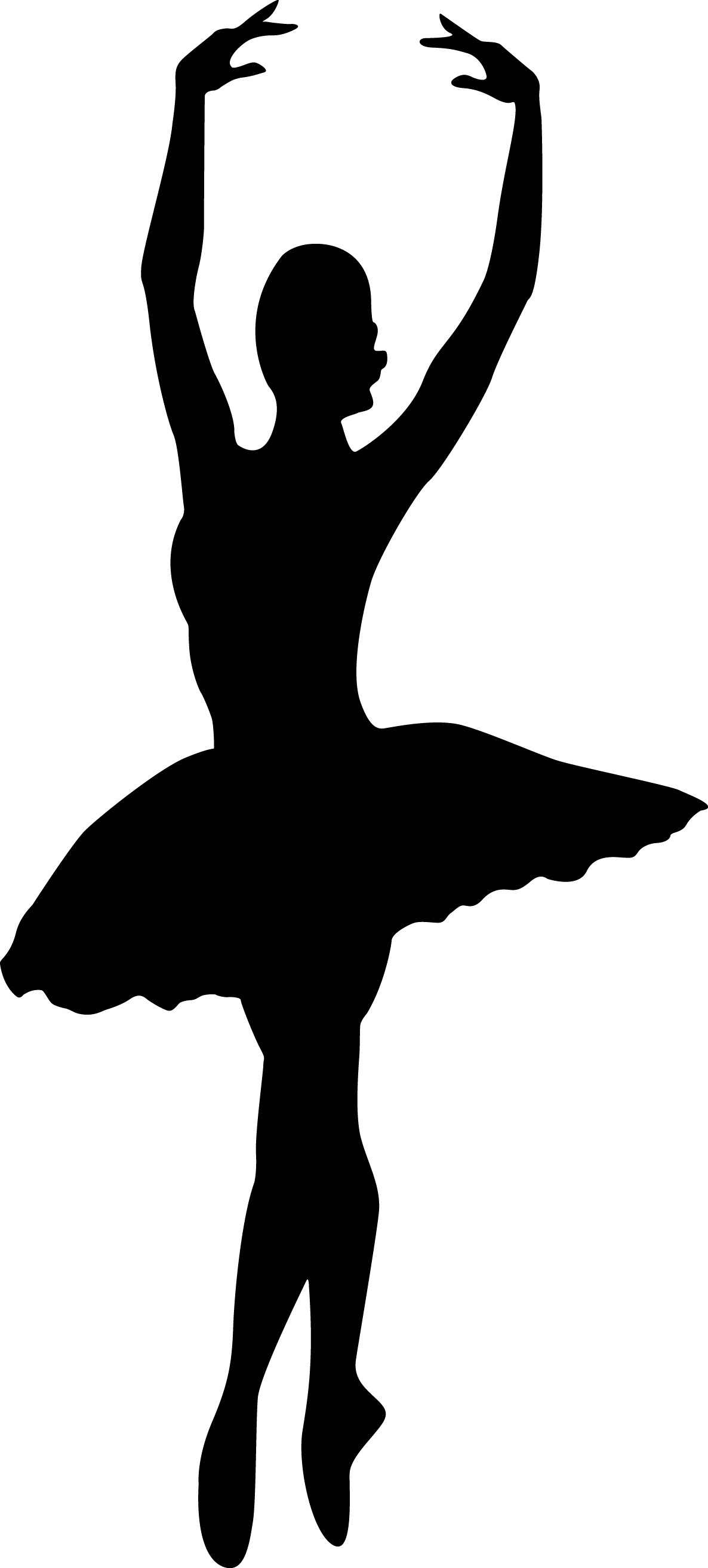 Силуэт танцовщицы