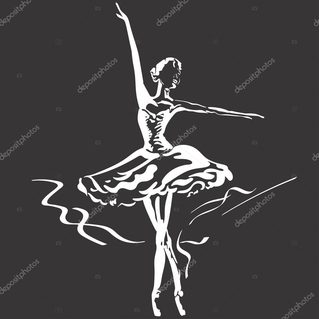 Очертание балерины
