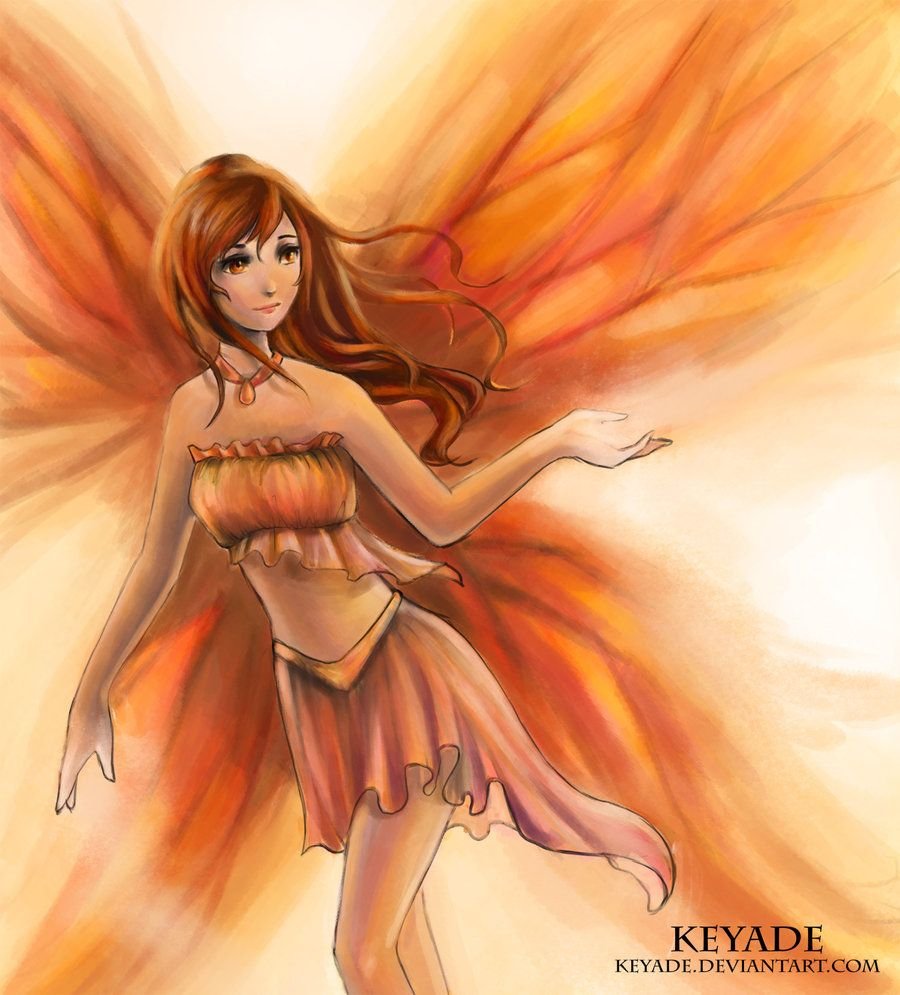 Фея огня аниме