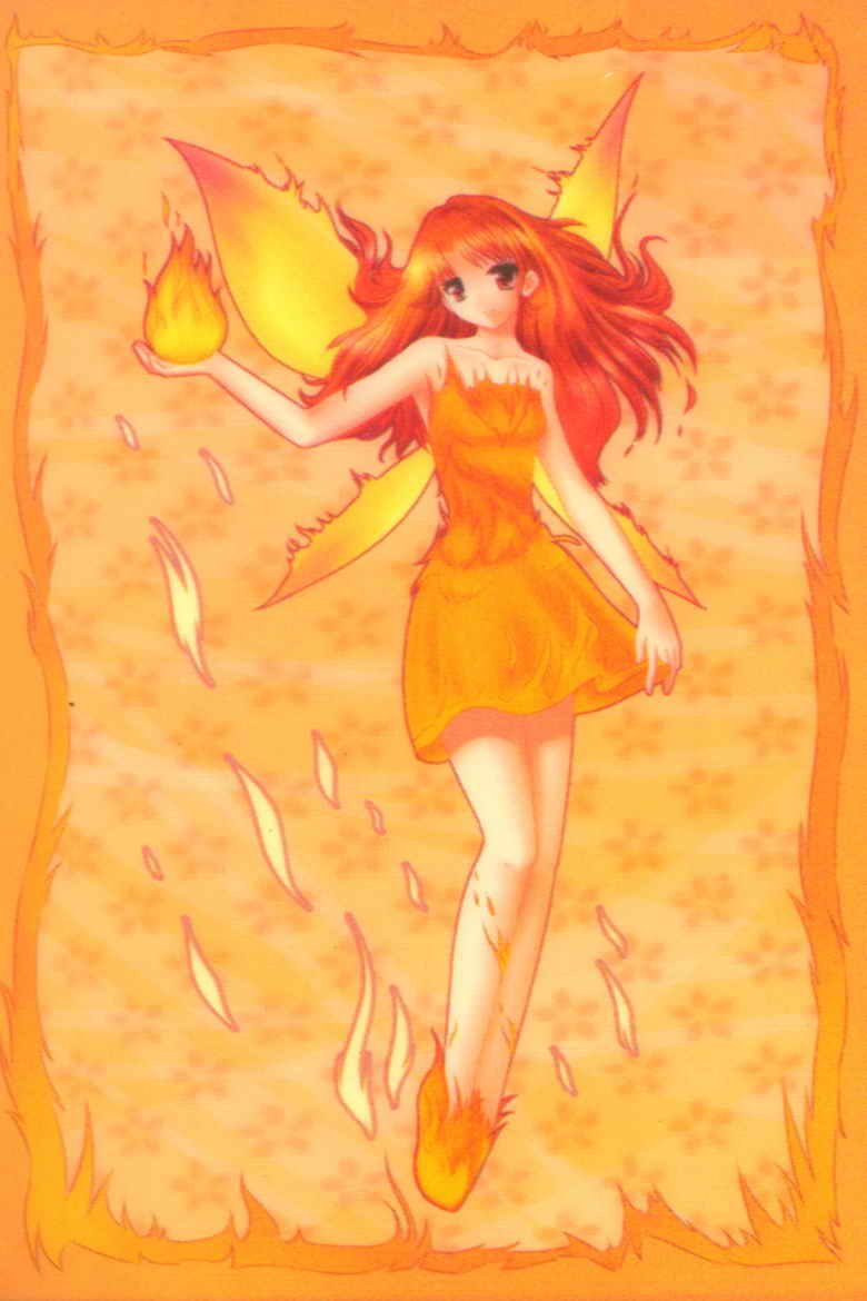 Фея огня аниме