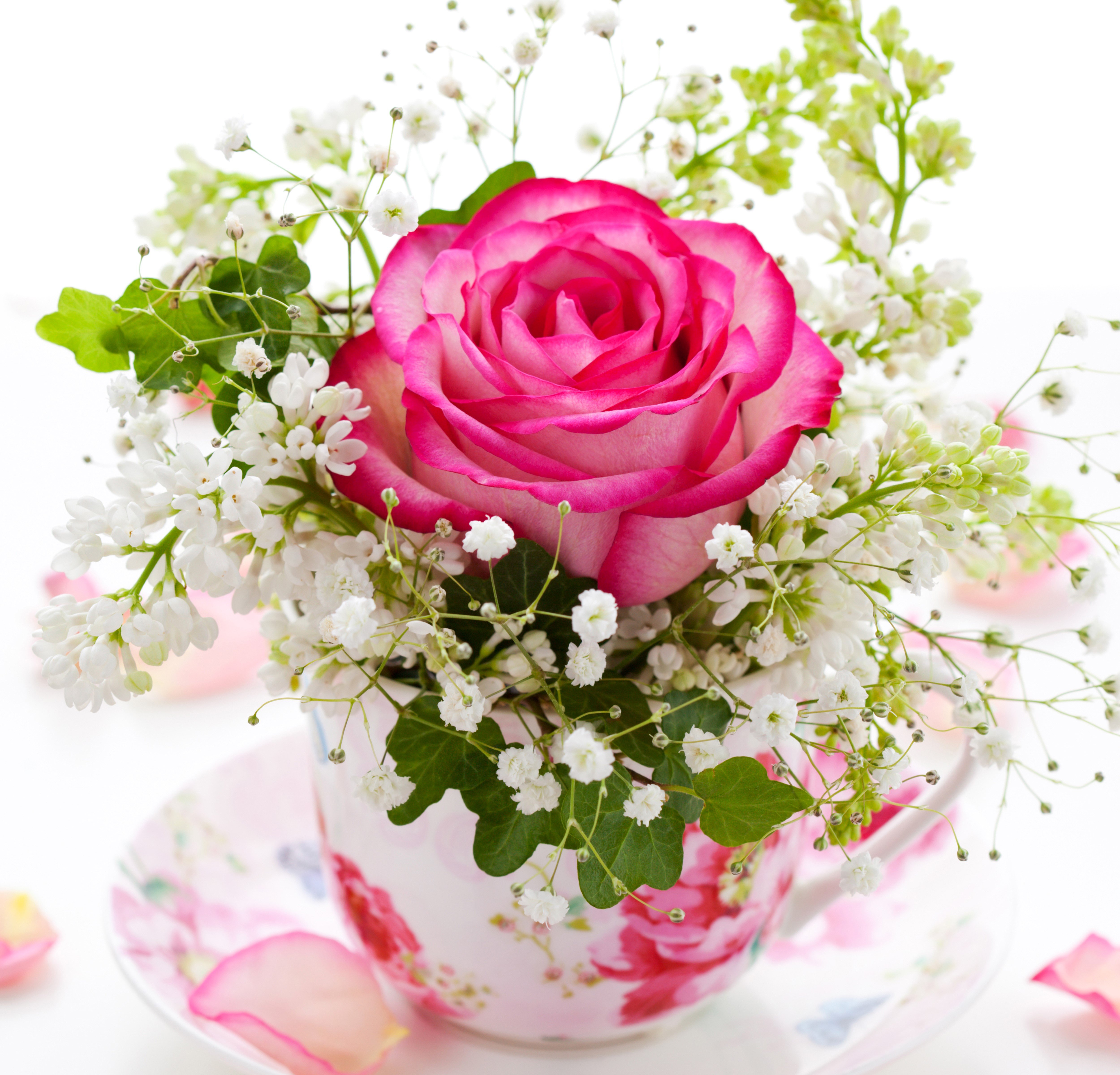 С хорошим днем картинки красивые цветы. Красивые цветы в вазе. Красивый букет в вазе. Цветы в кружке. Открытка цветы.