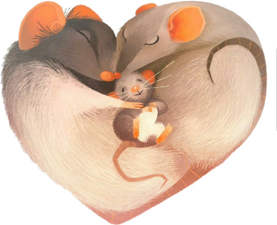 Влюбленные хомяки