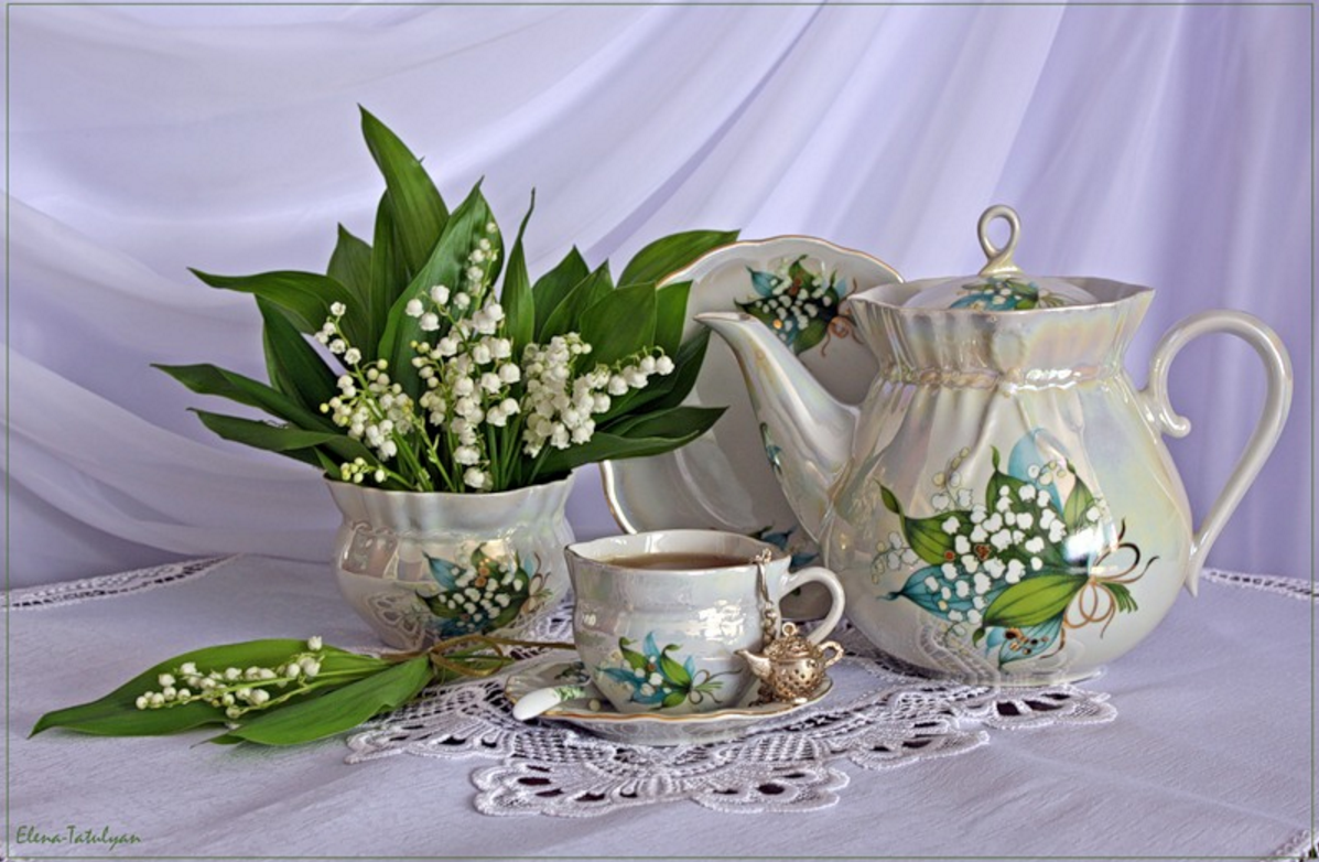 Ландыш Майский корзинка