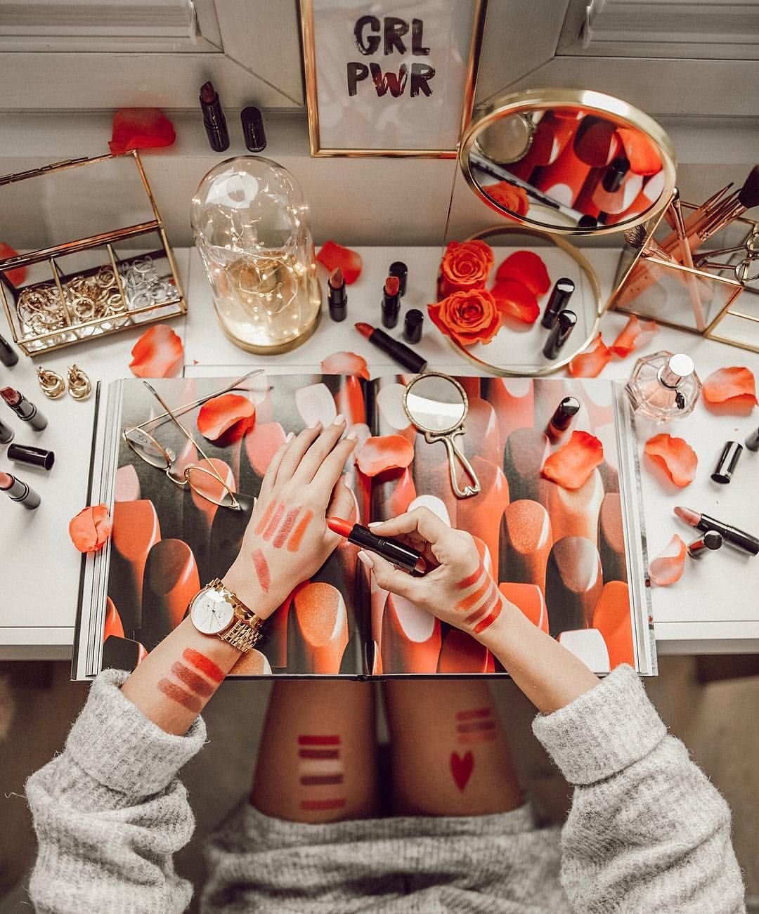 Оранжевая тематика для инстаграмма