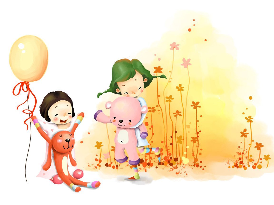 Векторная иллюстрация дети