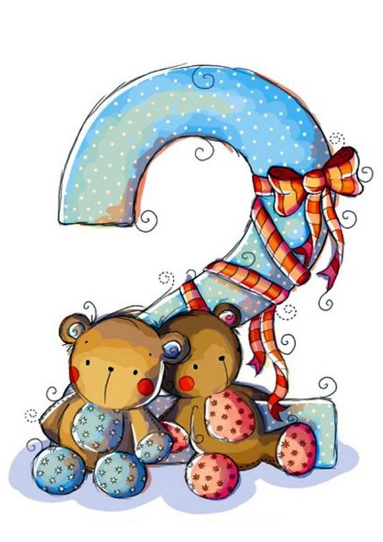 2 Месяца ребенку открытка