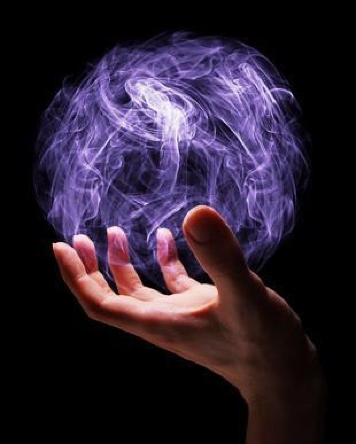 Энергетический шар в руках