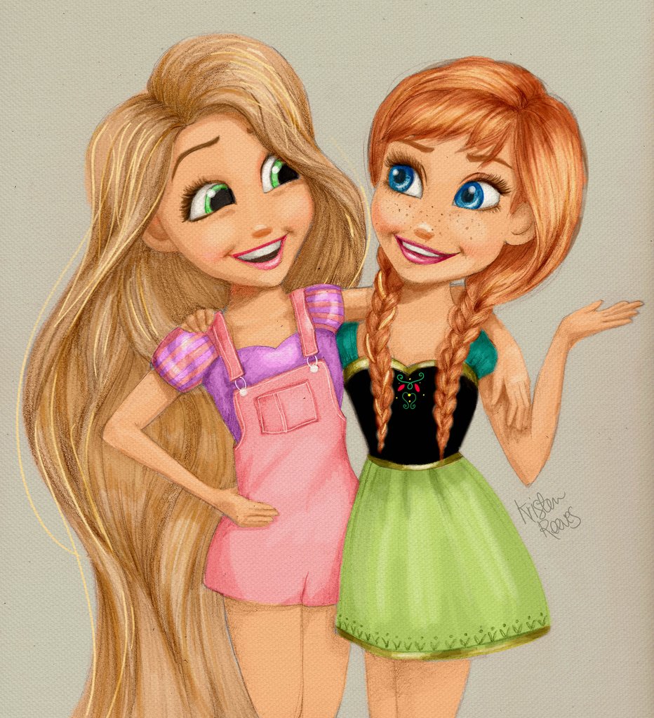 Подруги мультяшные