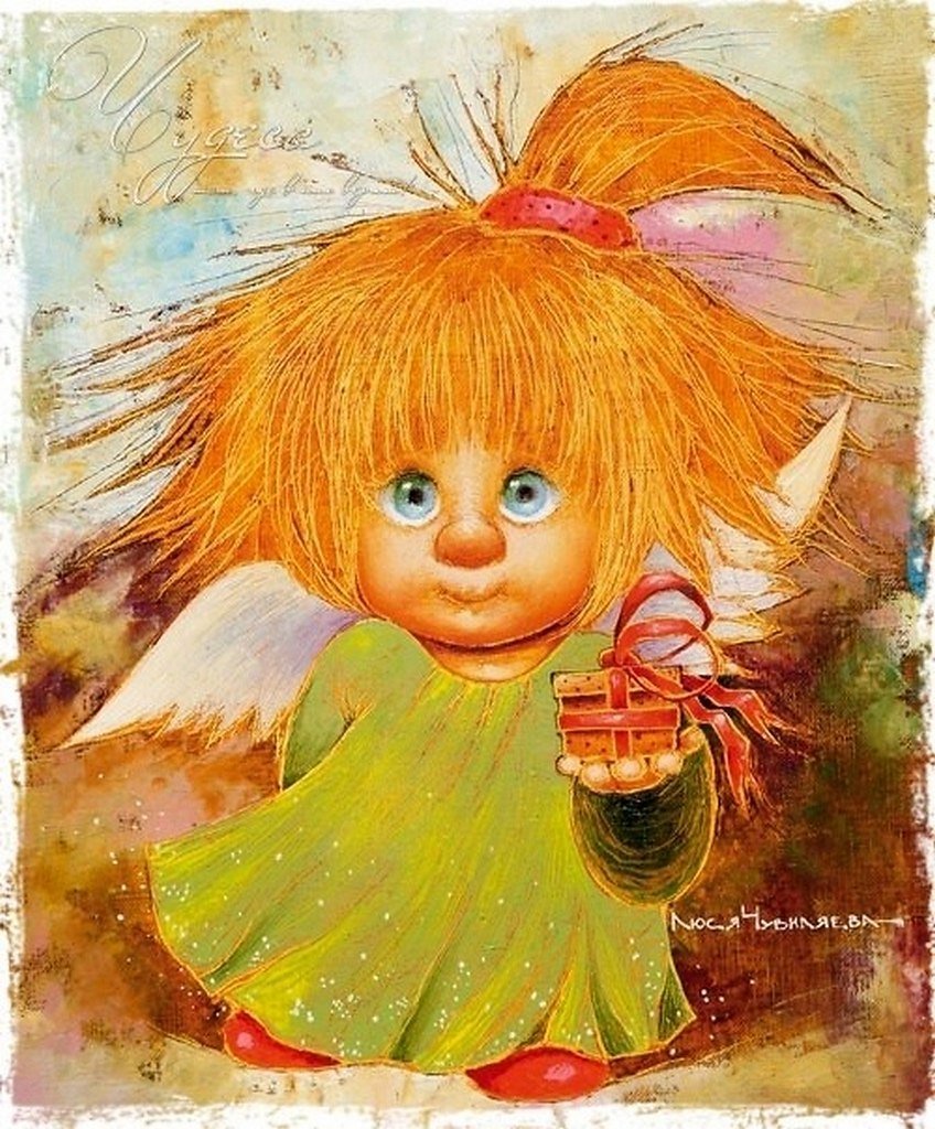 Ангелы художница Галина чувиляева