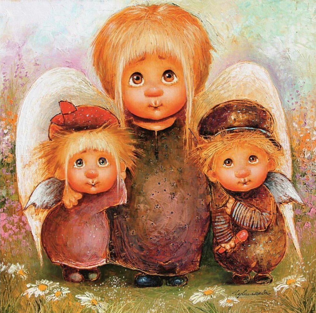 Семья ангелов Галины чувиляевой