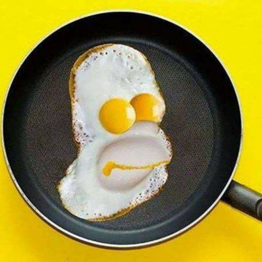 Креативная яичница