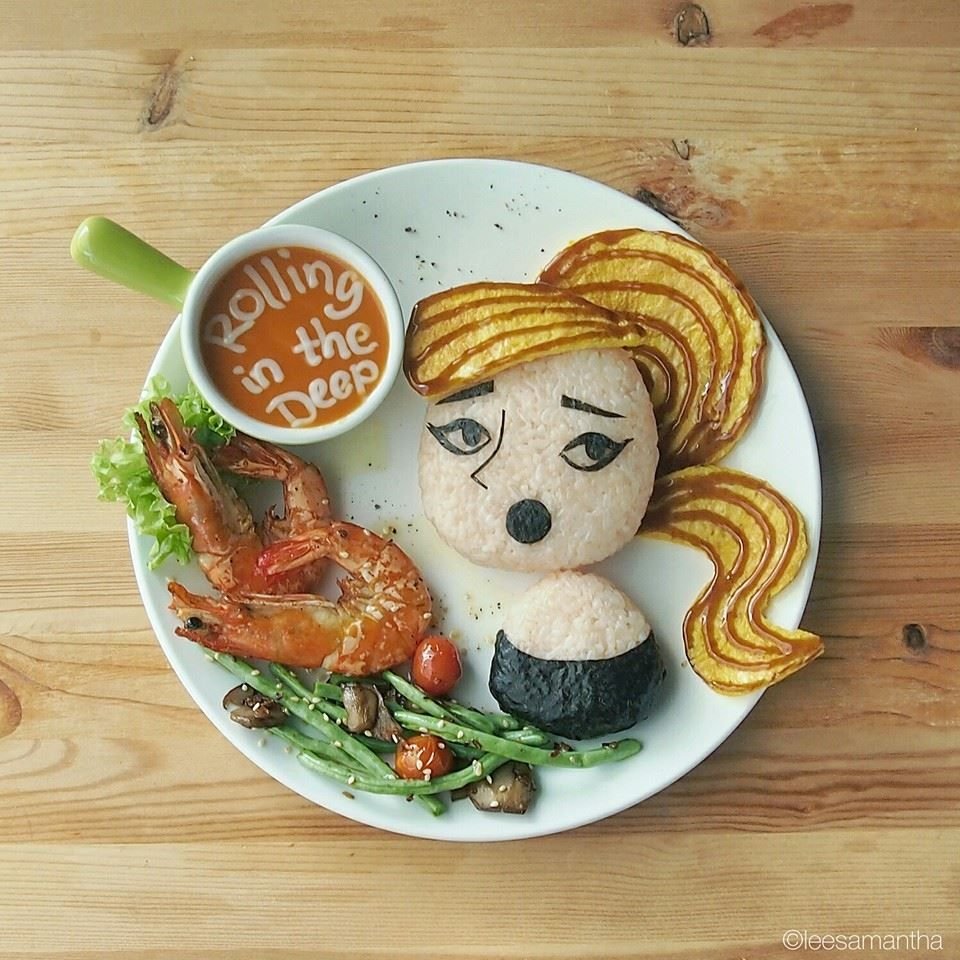 Прикольный завтрак