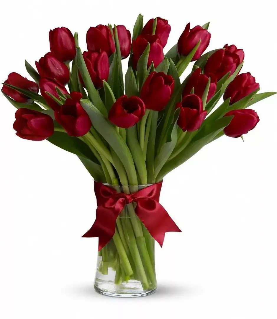 С днём рождения тюльпаны