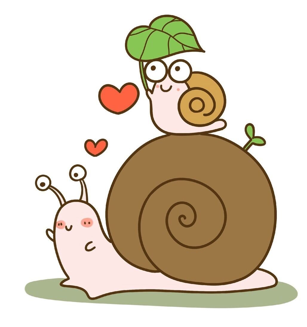 Мультяшные улитки