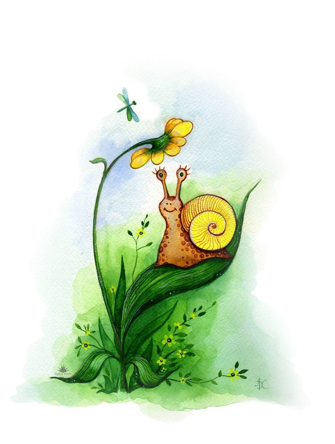 Веселая улитка