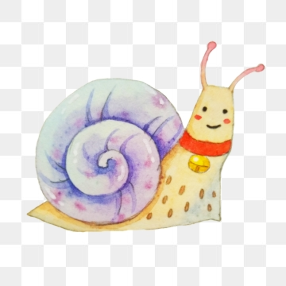 Смешная улитка