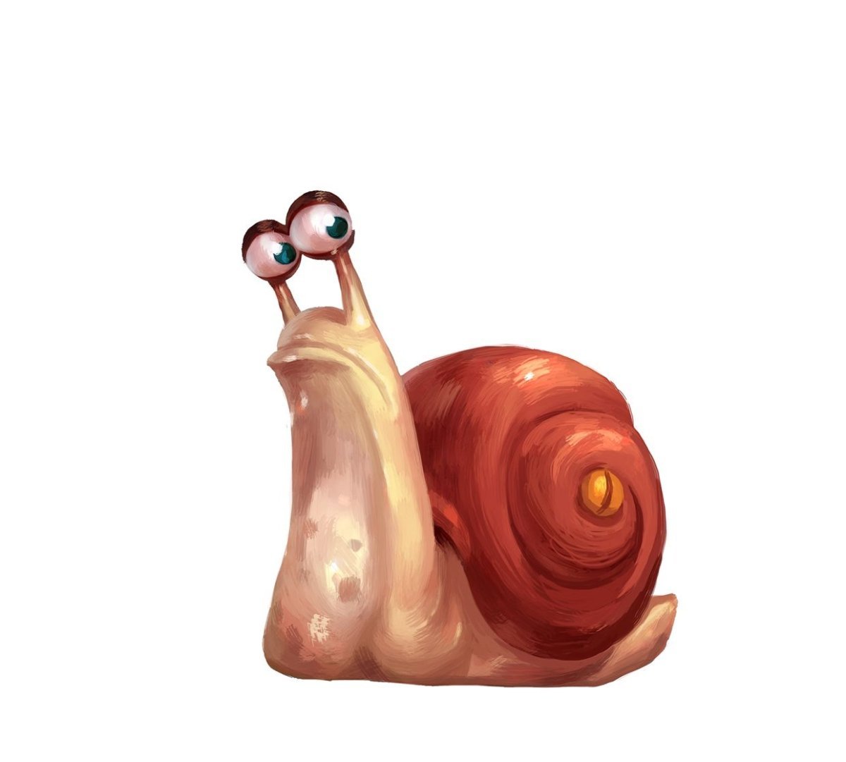 Мультяшные улитки