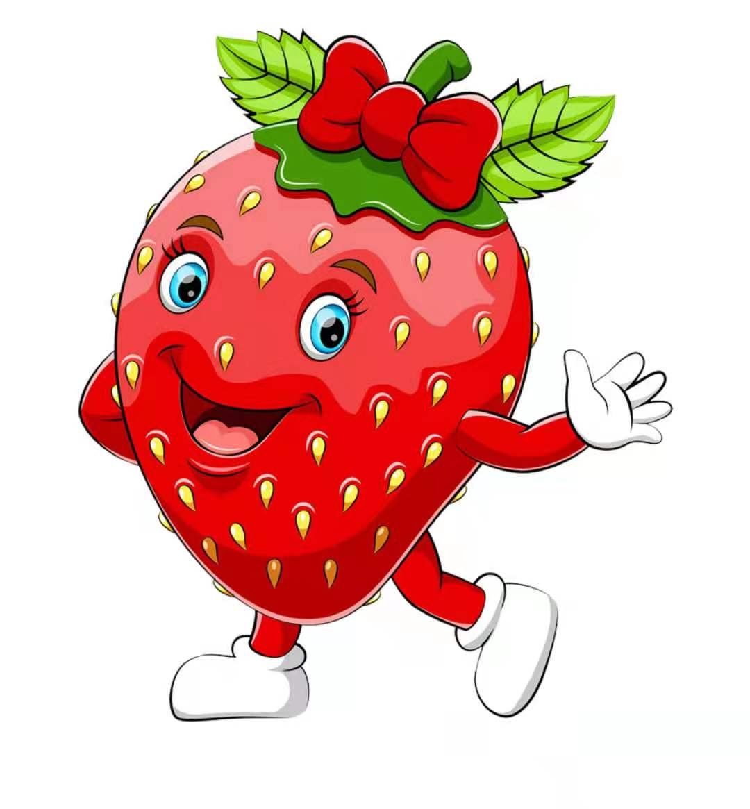 Клубника мультяшки