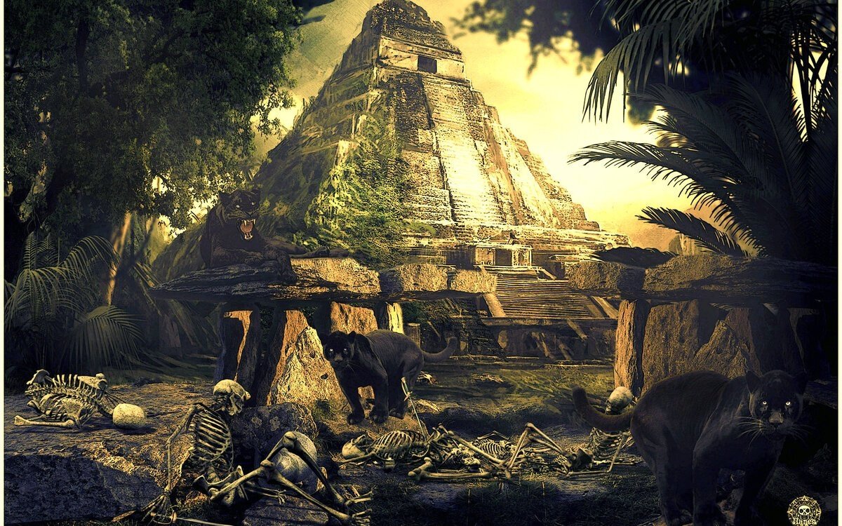 Пирамиды Майя и ацтеков