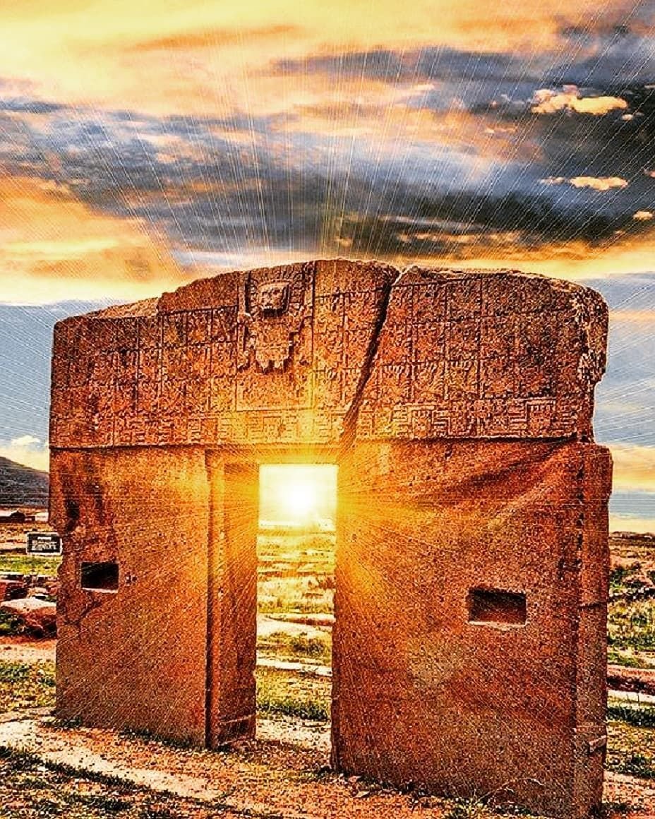 Город Тиуанако Боливия