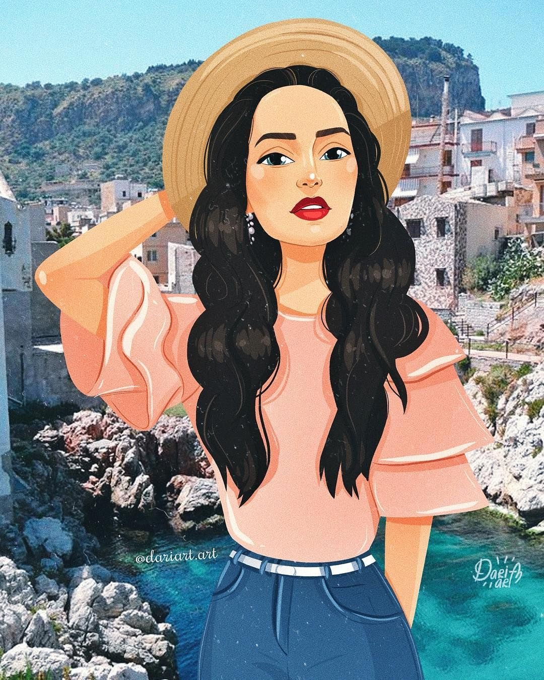 Принцессы Disney в современном стиле