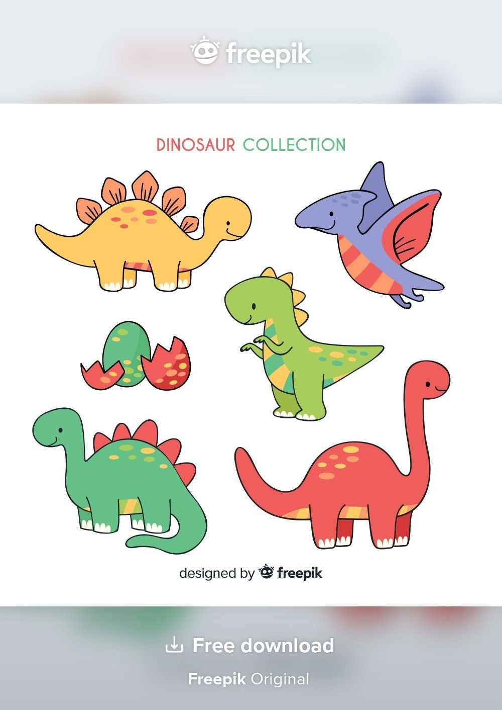 Красивые динозавры