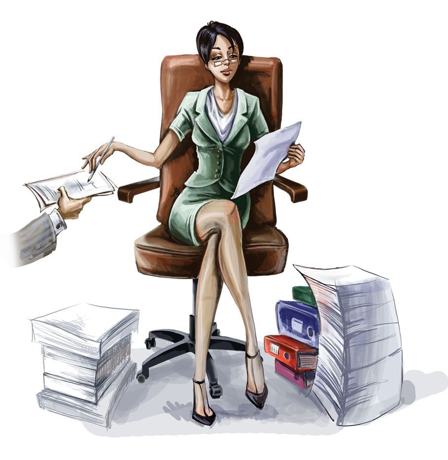 Бухгалтер рисунок