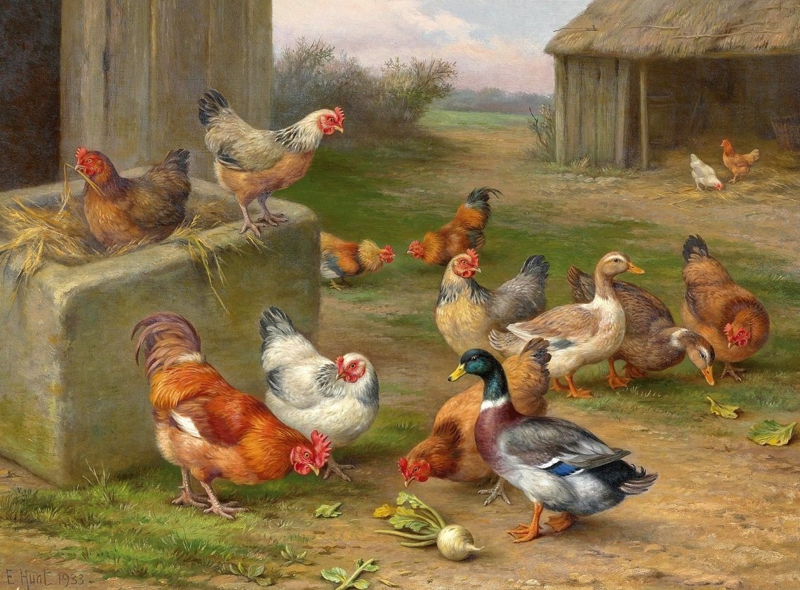 Эдгар Хант Скотный двор