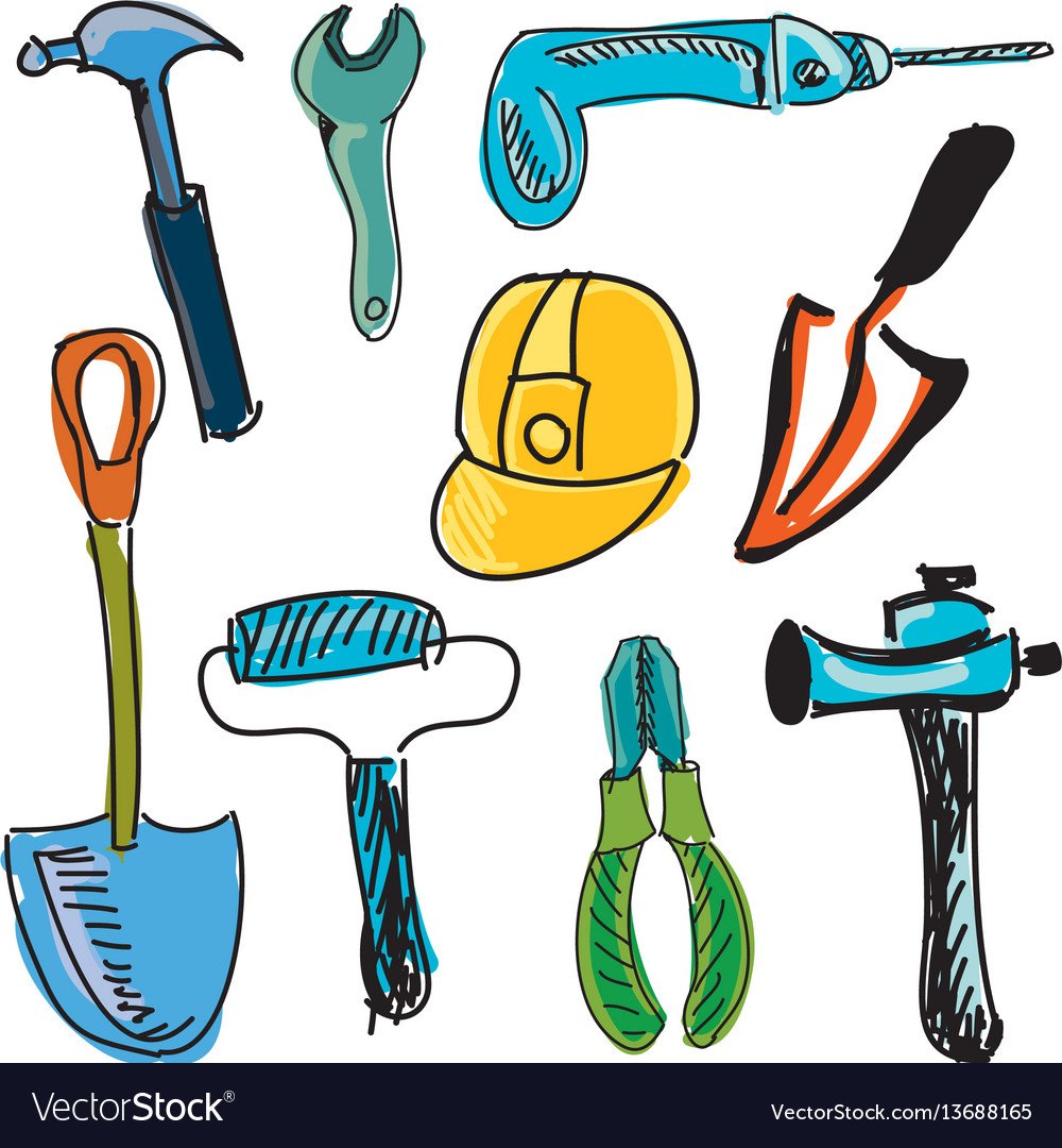 Рисование инструменты строителя