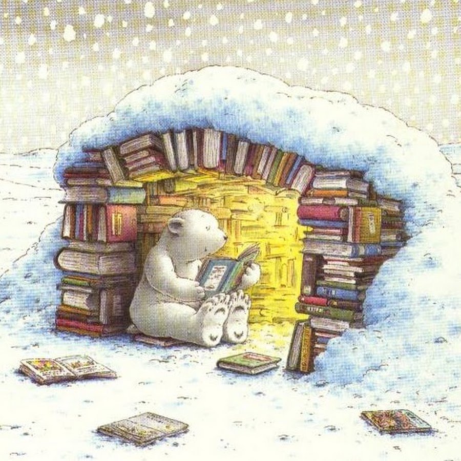 Уютные зимние рисунки