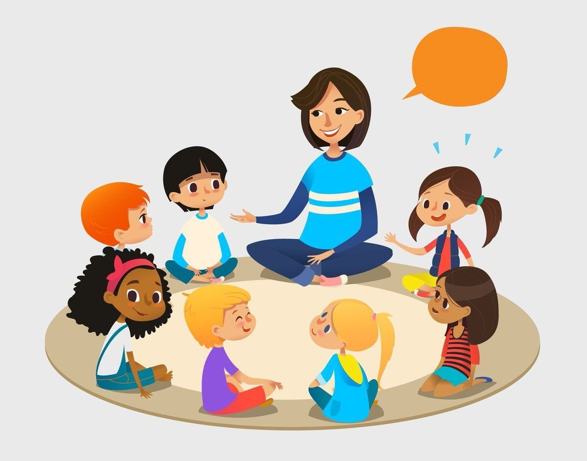 Дети в кругу