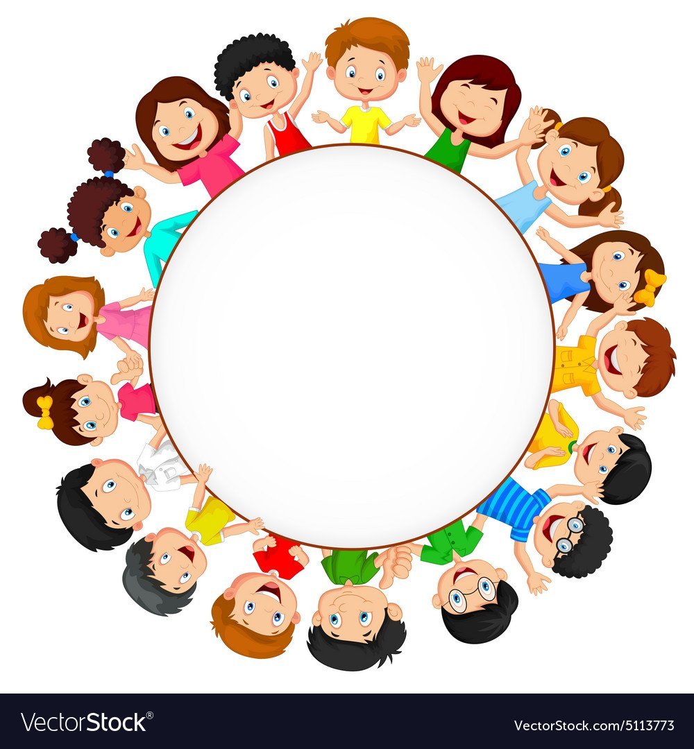 Дети в кругу