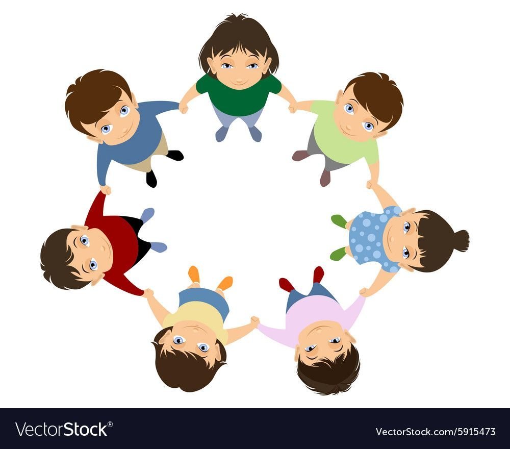 Дети круге мультяшки