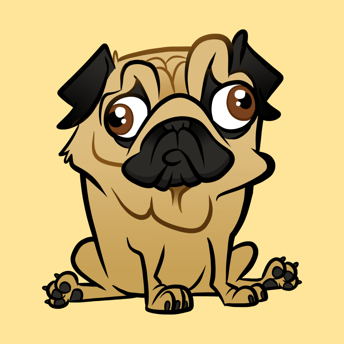 Мопсик Единорог