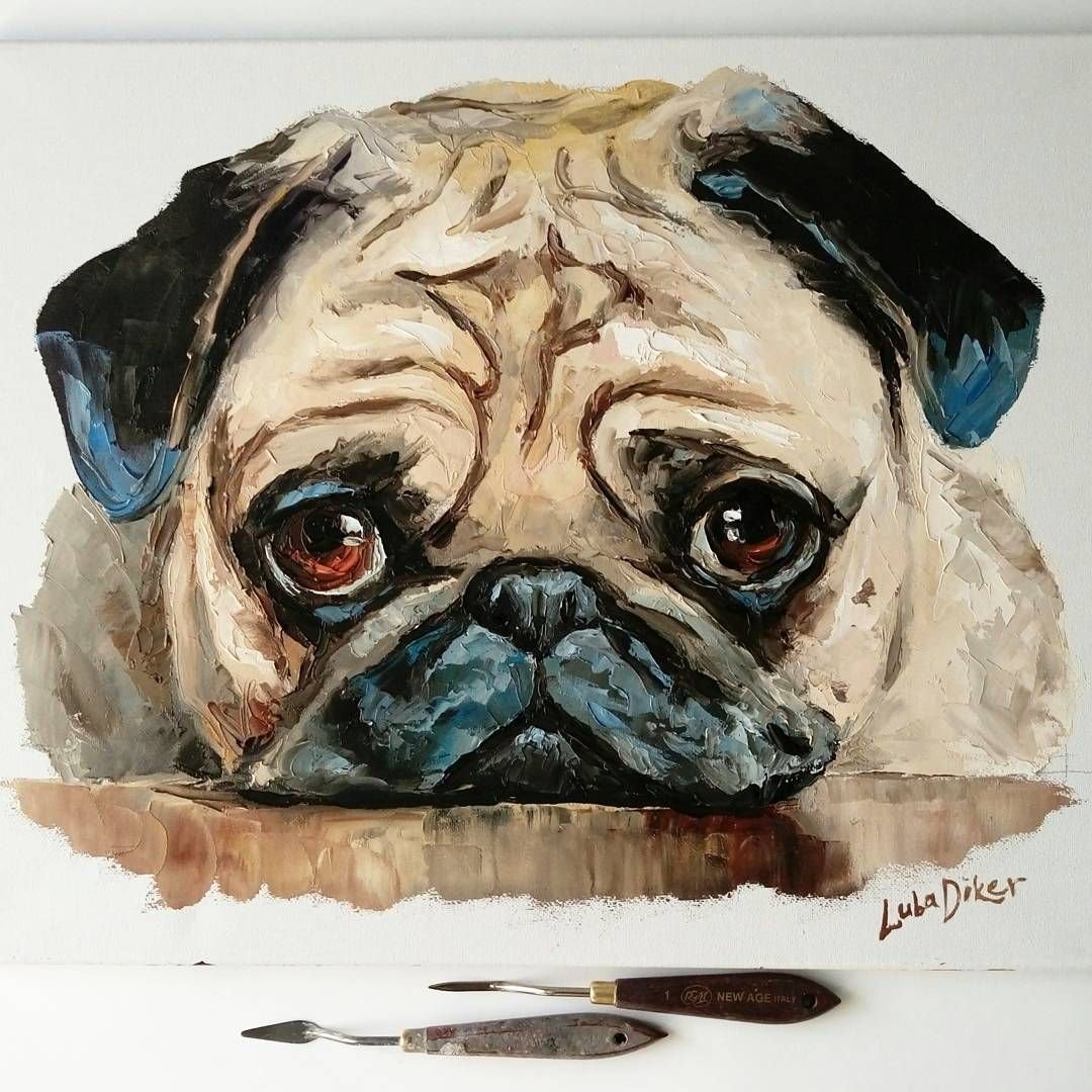 Мультяшные мопсики