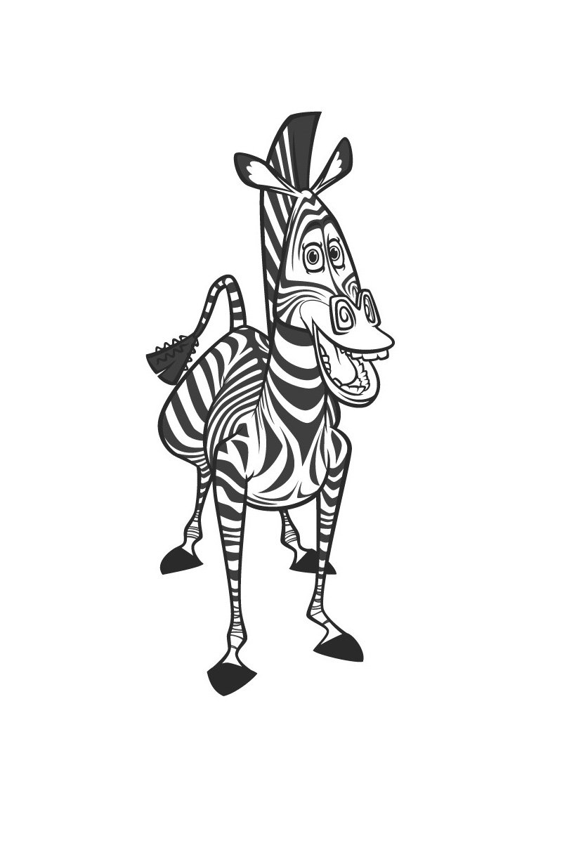 Мадагаскар мультфильм Марти