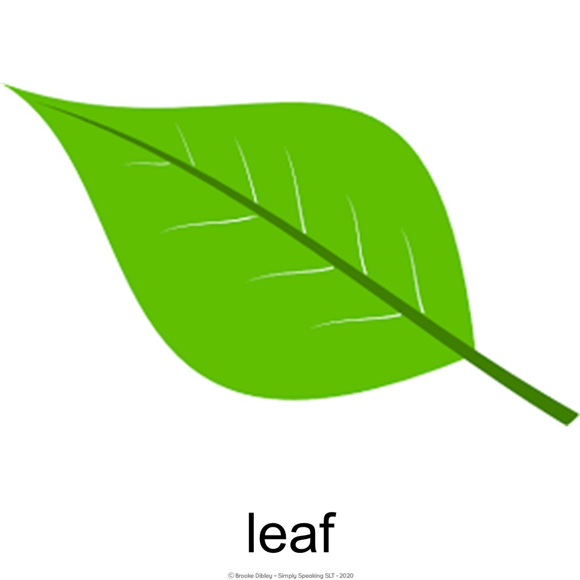 Лист мультяшный