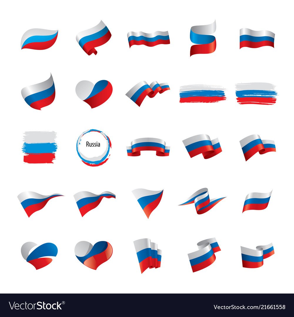 Флаг России цвета