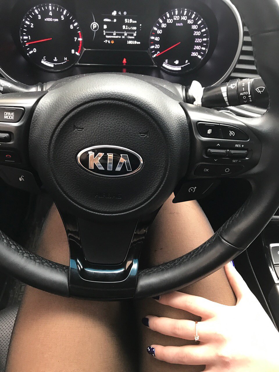 Руль на Киа Спортейдж 5