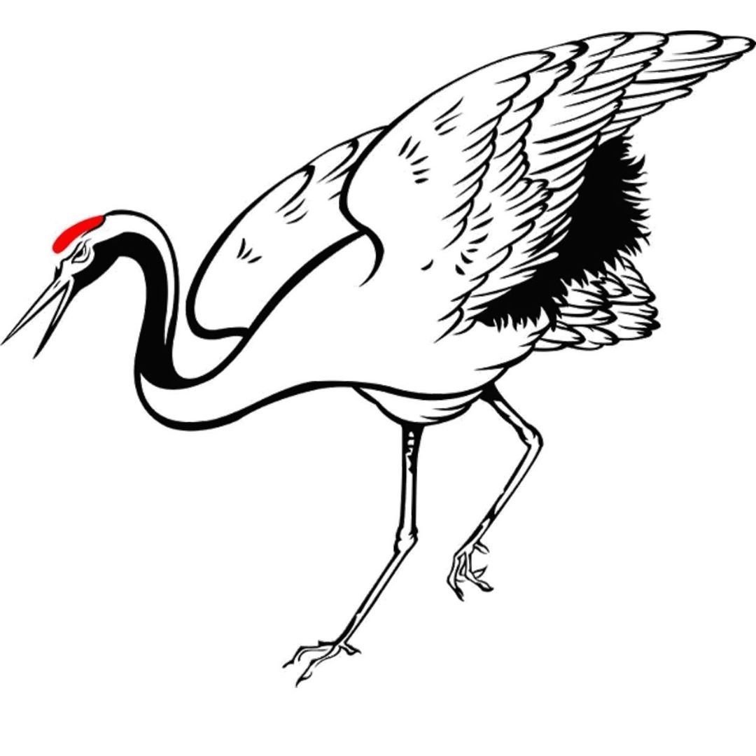 Журавль картинка для детей