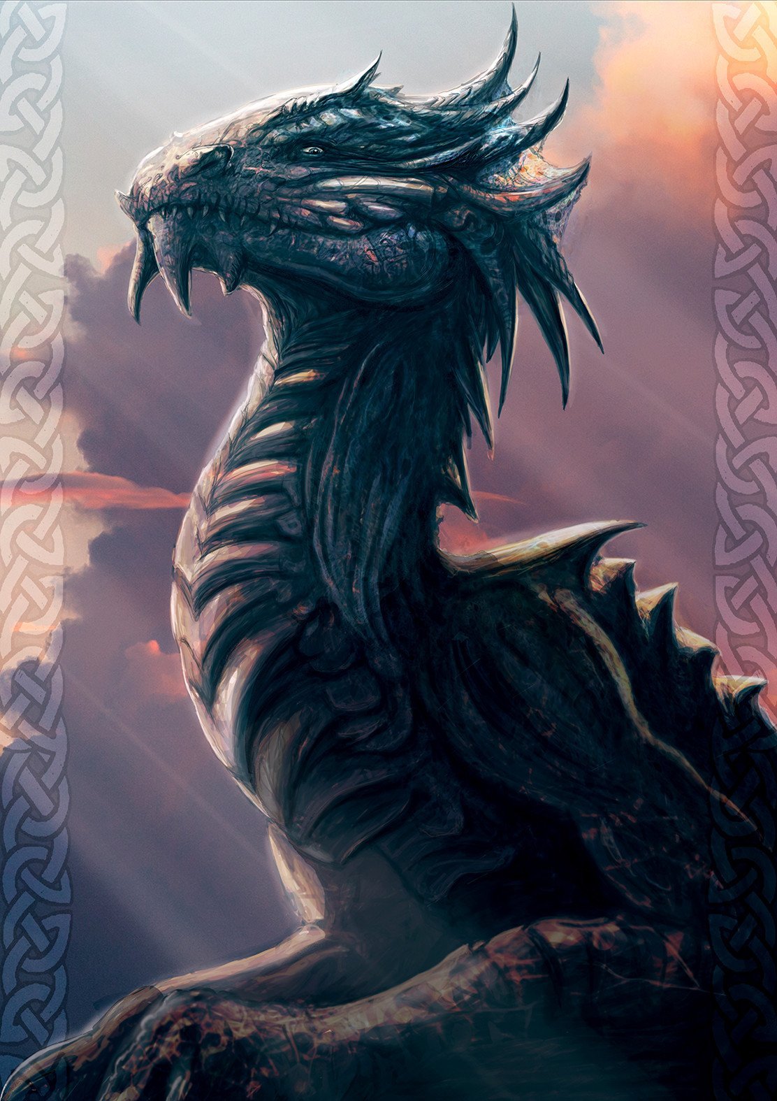 Обои на телефон дракон