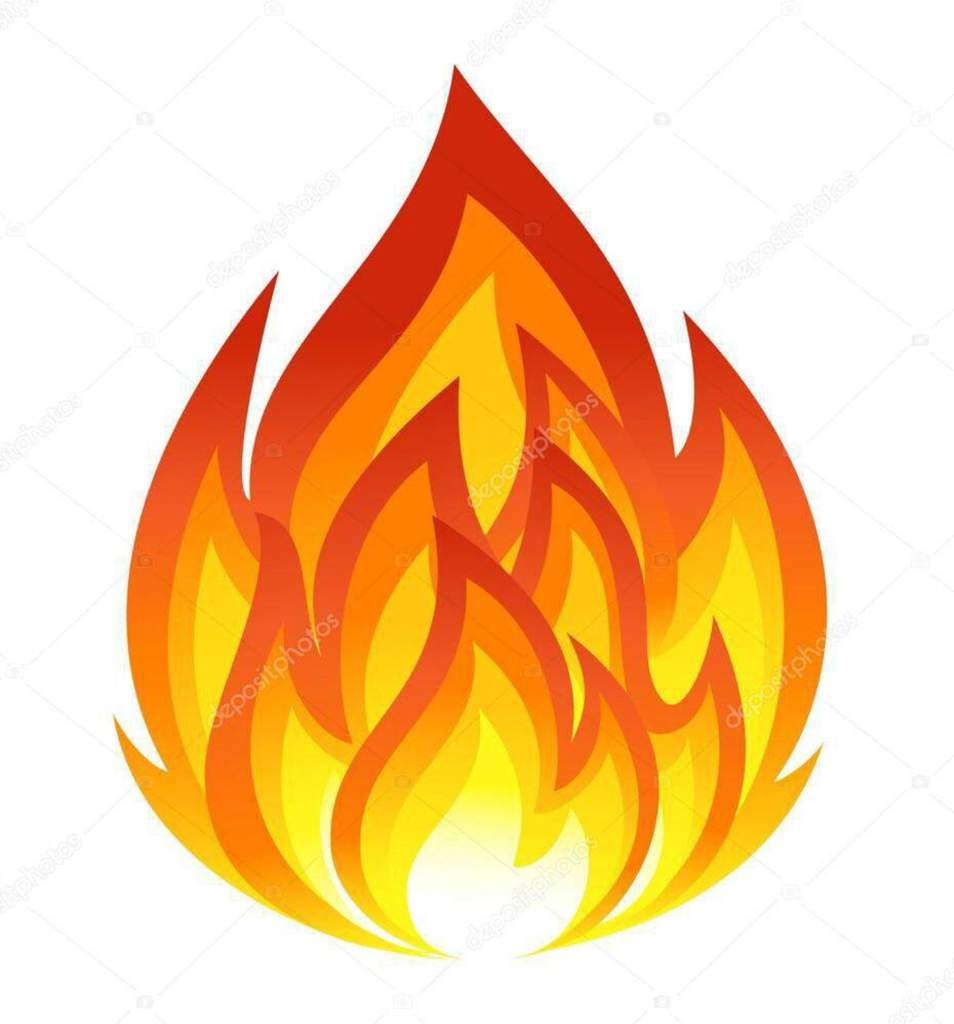 Пламя огня для детей