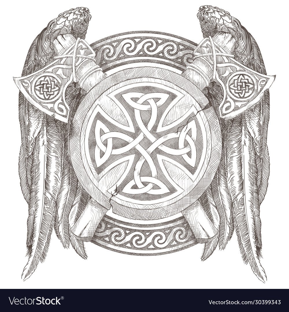 Скандинавские гербы викингов