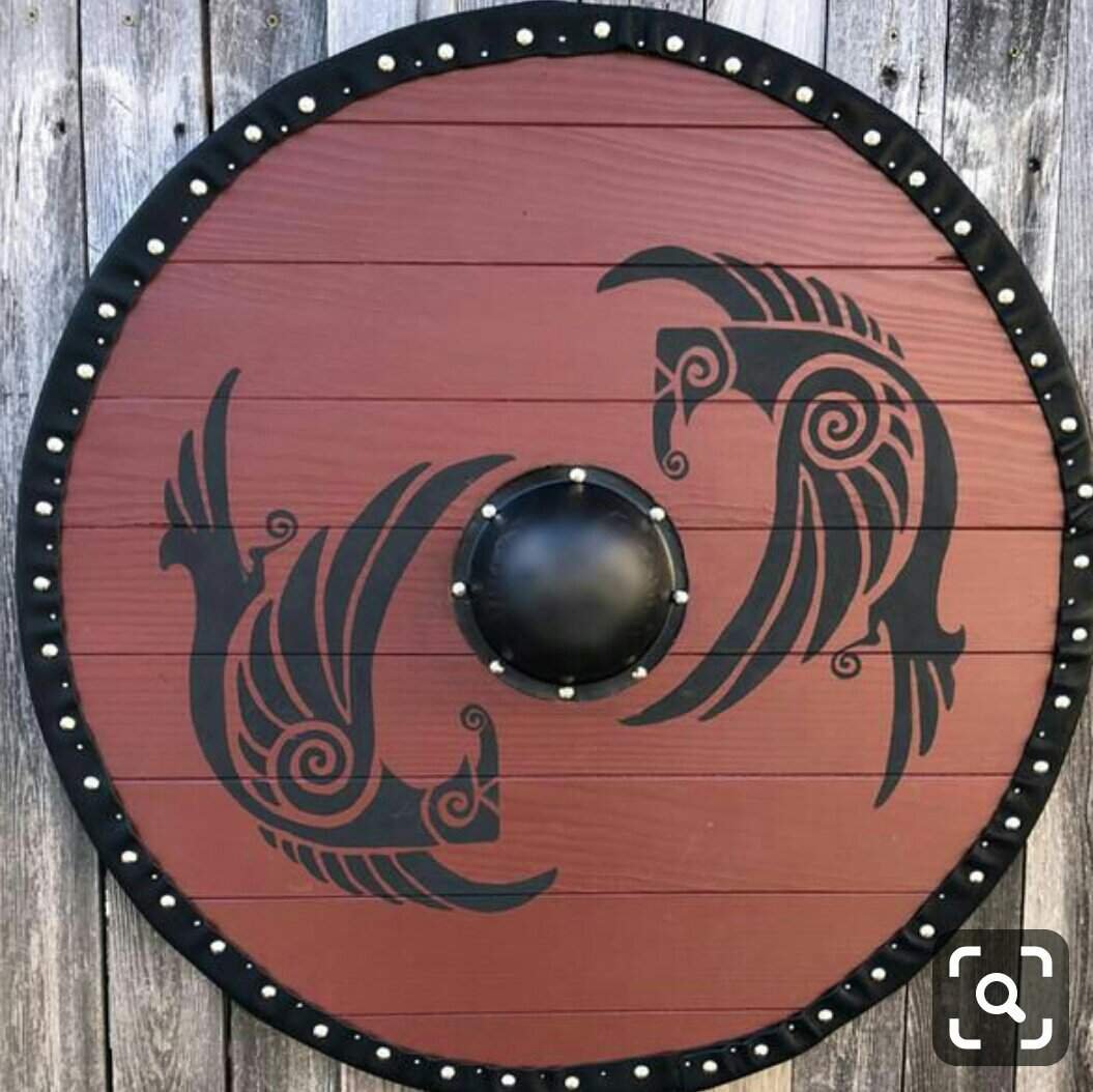 Скандинавские щиты круглые
