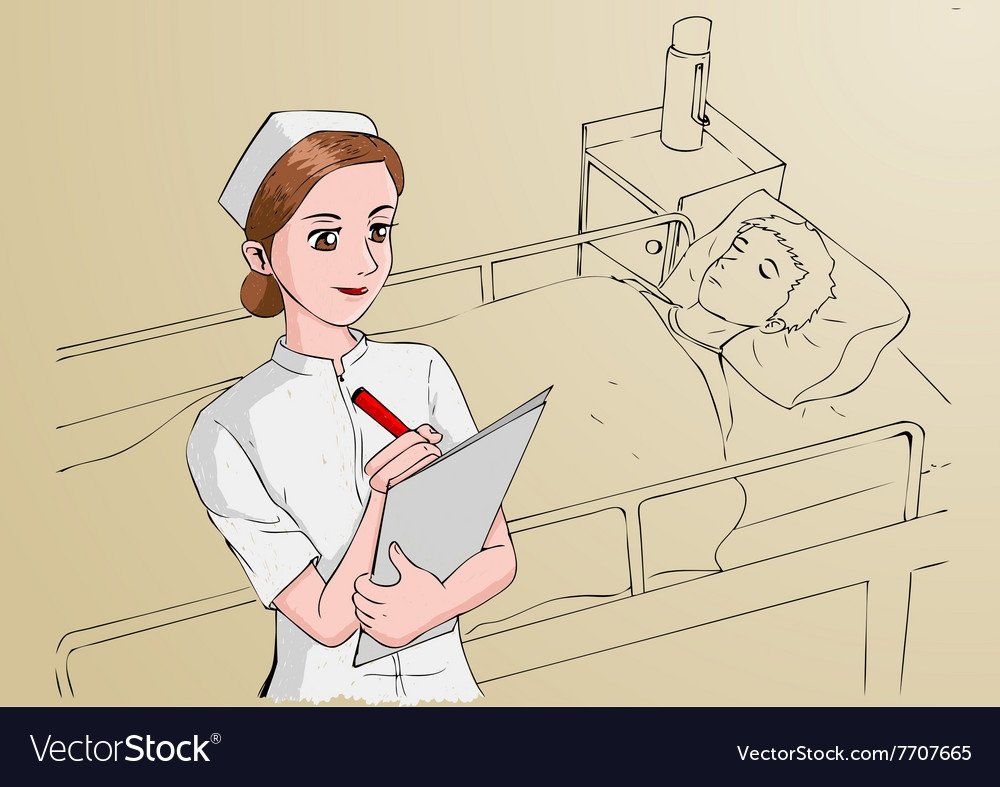 Схематичный рисунок доктора