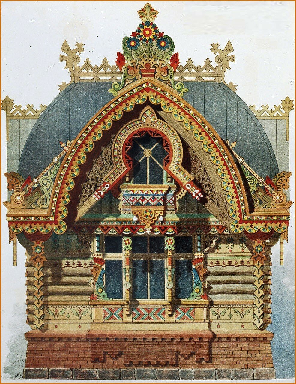 Васнецов архитектура Неорусский стиль