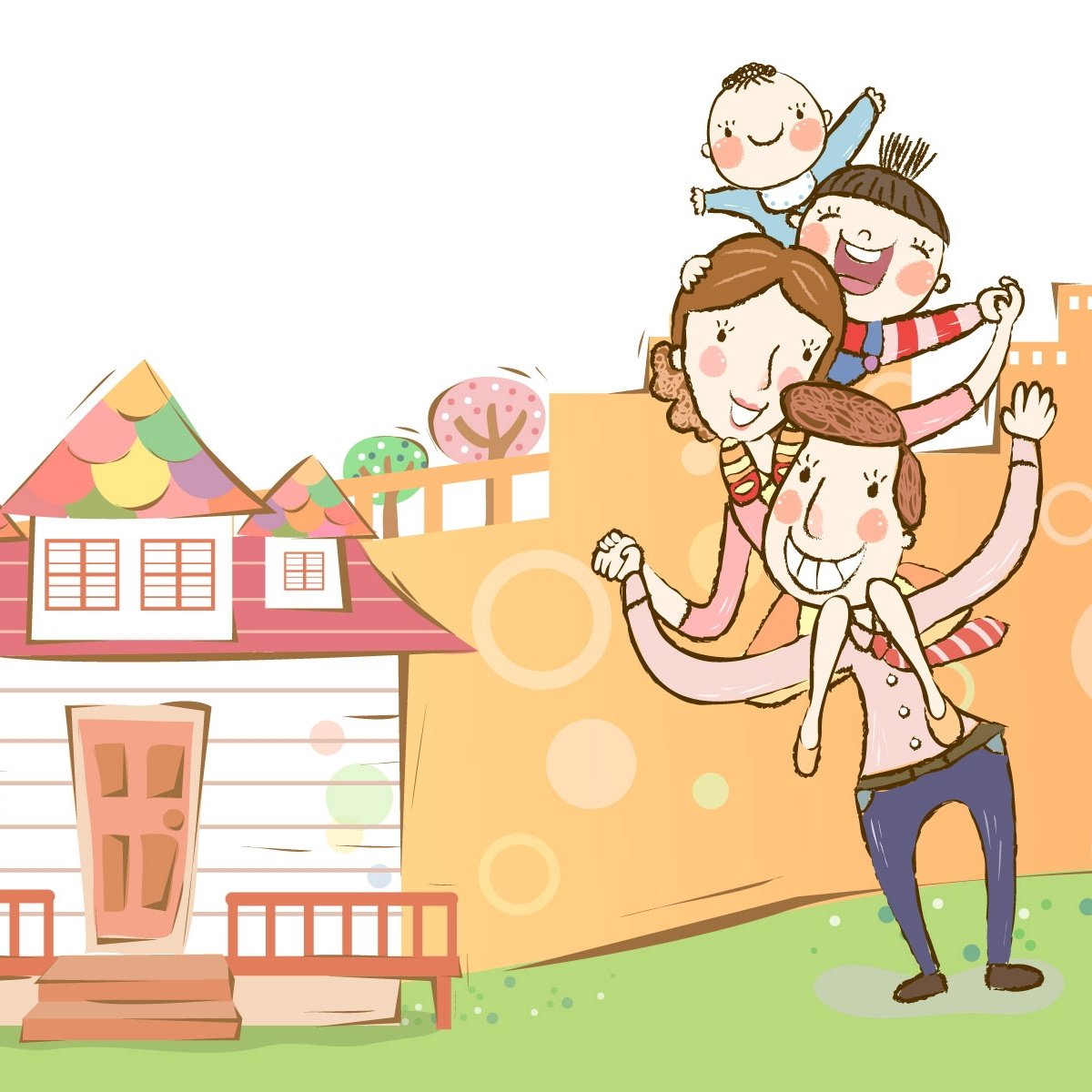 Семья вектор