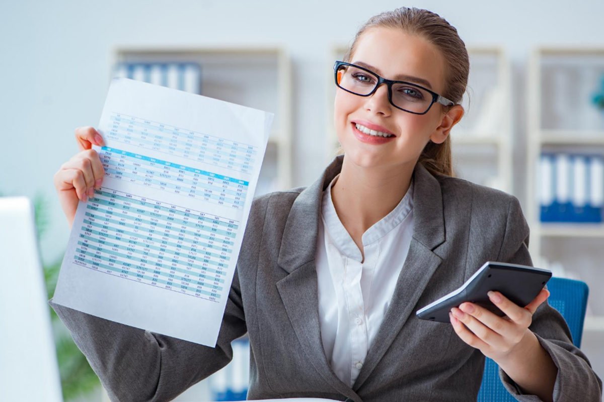 Бухгалтер мультяшный